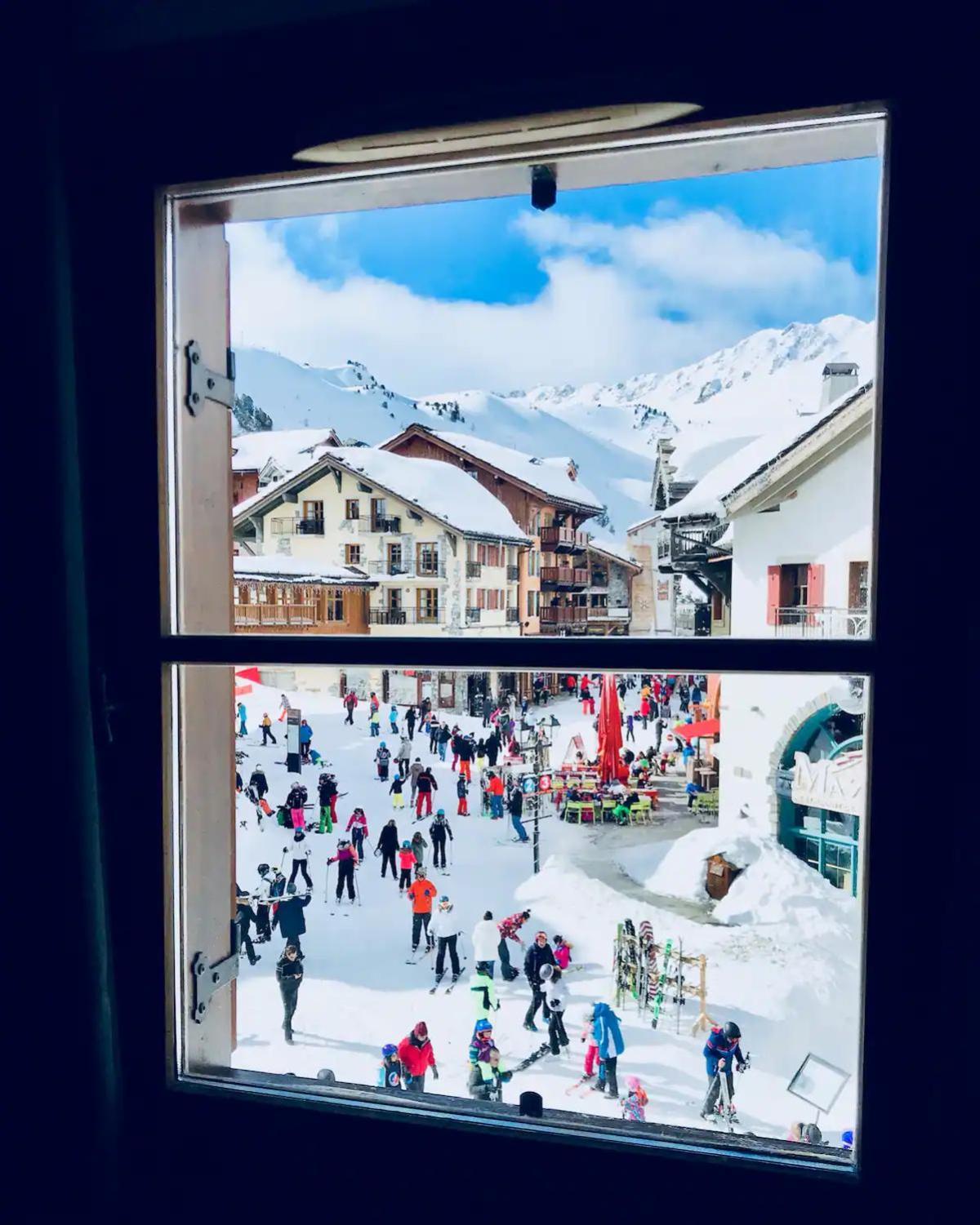 Arc 1950 Appartement Skis Aux Pieds Les Arcs  Eksteriør billede